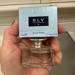 Bulgari BLV II Eau de Parfum 5ml - Blue and Silver